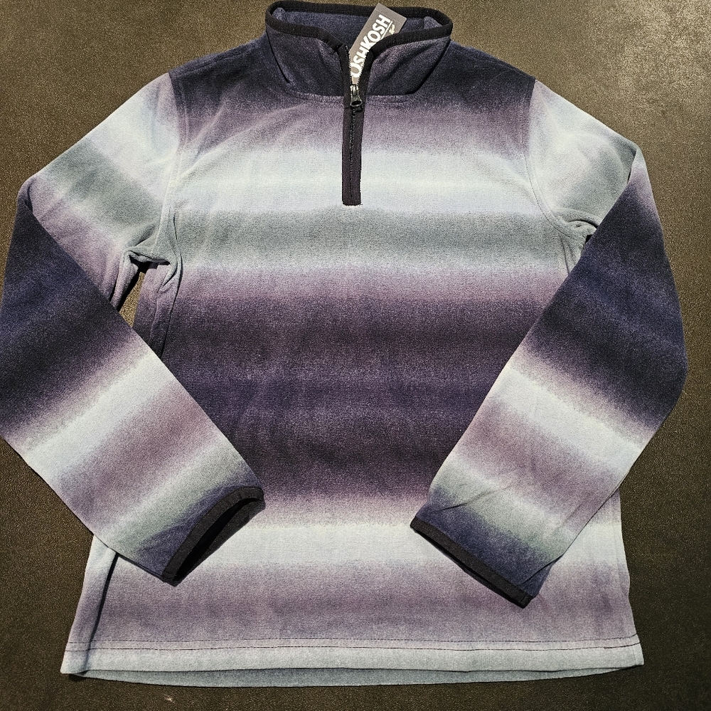 Oshkosh blue quarter zip